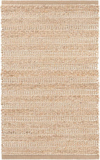 Dash & Albert Simba Ivory Handwoven Jute Rug, 2.5 X 8 Feet, Ivory Solid Pattern