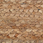 Ramanta Home Jute Braided Natural Burlap Runner 13x36 Inches, Reversible Boho Accent Table Runners for Wedding, Birthday Parties | Farmhouse Rustic Vintage Dinner Table Mat for Indoor & Outdoor Usage