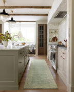 Loloi Chris Loves Julia Francis Collection FRA-02 Green/Natural 5'-0" x 7'-6" Area Rug