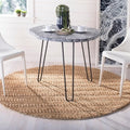 SAFAVIEH Natural Fiber Collection Area Rug - 8' Round, Natural, Handmade Jute, Braided Woven Design, Ideal for Living Room, Bedroom (NF212A)