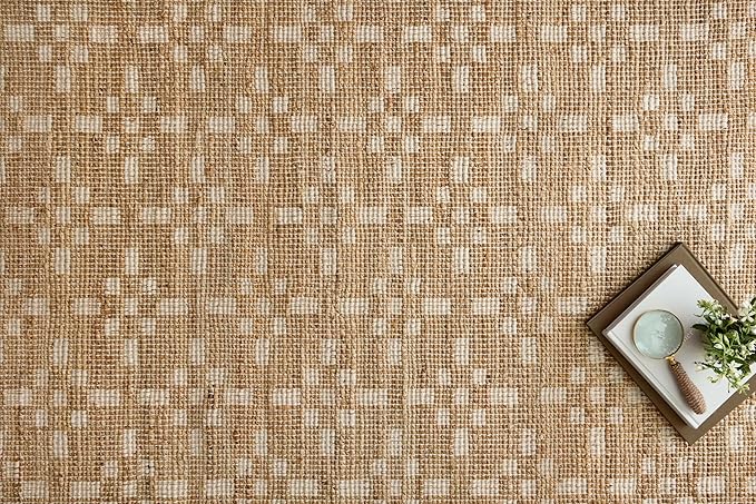 Loloi Chris Loves Julia Judy Collection JUD-07 Natural/Ivory 2'-3" x 3'-9" Accent Rug