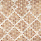 Nourison Home Positano Jute 5' x 7' Area Rug - Easy Clean, Non Shedding, Bed Room, Living Room, Dining Room, Kitchen (5' x 7')