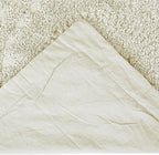 Better Trends Chenille Bedspread Set 3 Pieces Ivory 100% Cotton King Size Bedspread Medallion Pattern 2 King Shams Luxurious Feel Perfect for Gifting All Seasons, Machine Washable, Rio Collection