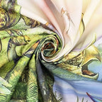 LB Dinosaur Tapestry for Boys Room Funny Cartoon Animal Wall Tapestry for Bedroom Wild Tropical Plants in Forest Tapestries Wall Hanging Poster Kids Birthday Party Background Wall Decor,92x70.5 Inch