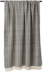 DII Diamond Stitch Woven Throw, Organic Modern, 50 x 60, Navy