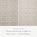 Loloi Angela Rose Rivers Collection RIV-02 Lagoon/Ivory 2'-6" x 7'-6" Reversible Runner Rug