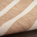 Nourison Home Positano Jute Ivory 2' x 6' Area Rug - Easy Clean, Non Shedding, Bed Room, Living Room, Dining Room, Kitchen (6' Runner)