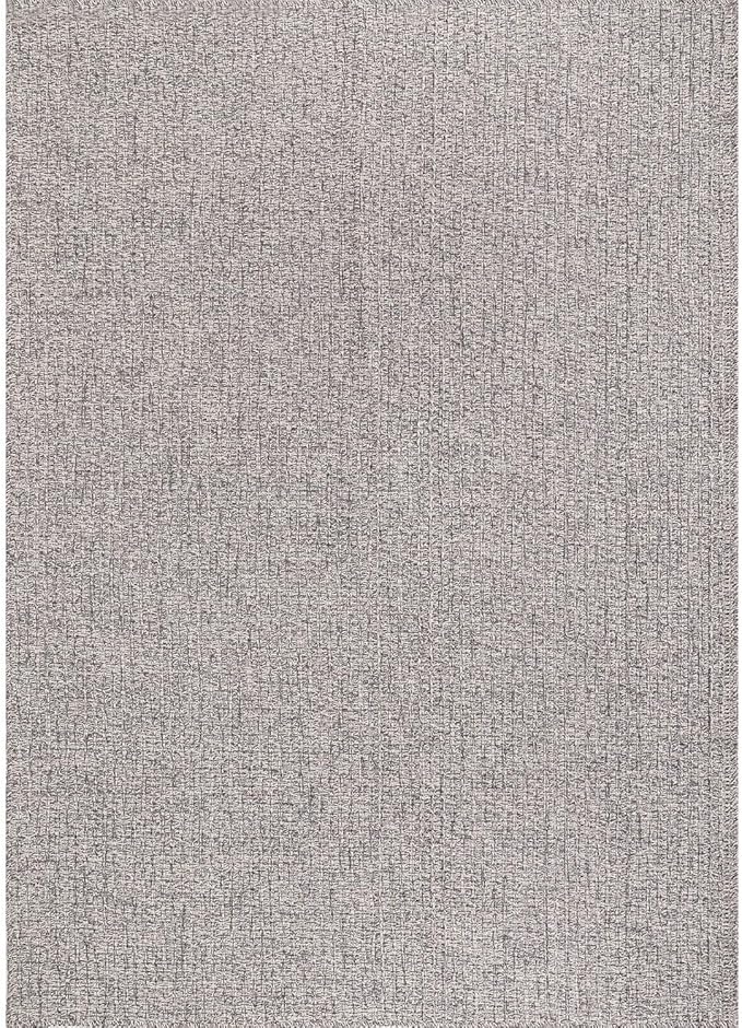 Easy Jute Rug 6x9 Indoor Outdoor Natural Rugs Solid Fiber Rug Woven Area Rug Boho Easy Clean Inside Carpet for Living Room Bedroom Dining Room Hallway or Outdoor Patio Porch (6 X 9 Silver)