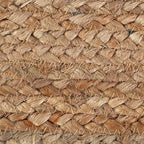 Jute Braided Table Runner, Natural - 13x36 Inches, Decorative Rustic Accent Boho Reversible Runners for Wedding Parties, Kitchen, Dining Decor | Farmhouse Small Rattan Table Mat for Outdoor Indoor Use