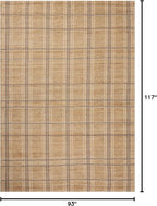 Loloi Chris Loves Julia Judy Collection JUD-02 Natural/Stone 7'-9" x 9'-9" Area Rug
