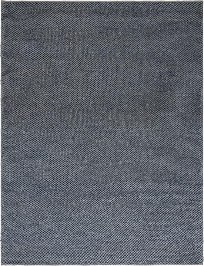 SAFAVIEH Area Rug 8x10 - Natura Collection - Large - Dark Grey, Handmade Wool Blend, Textured Design, Ideal for Living Room, Bedroom, Dining Space (NAT425H)