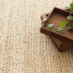 Dash & Albert Jute Handwoven Natural Rug, 9.5 X 13.5 Feet, Tan Solid Pattern