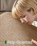 LUMI 4x6 Jute Area Rug for Living Room, Natural Handwoven Rugs Non Slip, Farmhouse Braided Carpets No Shedding for High Traffic, Dining Room, Indoor, Outdoor, Patio
