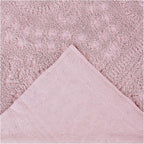 Better Trends Rio Collection is Super Soft and Light Weight in Floral Design 100% Cotton Tufted Unique Luxurious Machine Washable Tumble Dry, Euro Sham, Pink