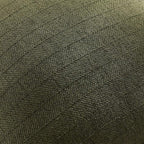 18x18 Linen Pillow Covers Olive Green Pack of 2 Farmhouse Boho Neutral Accents Striped Textured Square Decorative Throw Pillow Cases for Living Room Couch Bed Home Decor