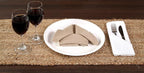 Ramanta Home Jute Braided Natural Burlap Runner 13x36 Inches, Reversible Boho Accent Table Runners for Wedding, Birthday Parties | Farmhouse Rustic Vintage Dinner Table Mat for Indoor & Outdoor Usage