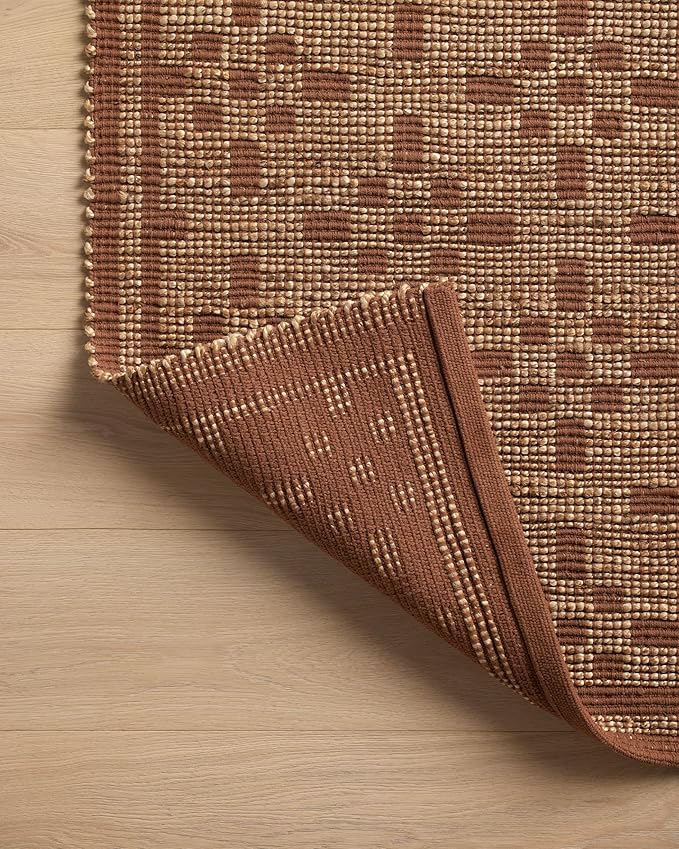 Loloi Chris Loves Julia Judy Collection JUD-07 Natural/Spice 9'-3" x 13' Area Rug