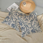 Chinoiserie Pillow Covers 20x20 Set of 2 Blue and White Bird Floral Throw Pillows Vintage Blue Flowers Decorations Outdoor Pillowcase Chinoiserie Decor Farmhouse Cushion Case for Couch Home