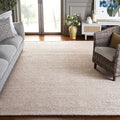 SAFAVIEH Area Rug 12x18 - Natura Collection - Large - Beige & Ivory, Handmade Wool Blend, Textured Design, Ideal for Living Room, Bedroom, Dining Space (NAT425B)