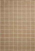 Loloi Chris Loves Julia Fletcher Collection FLE-01 Natural/Ivory 7'-9" x 9'-9", .37" Pile Height, Area Rug