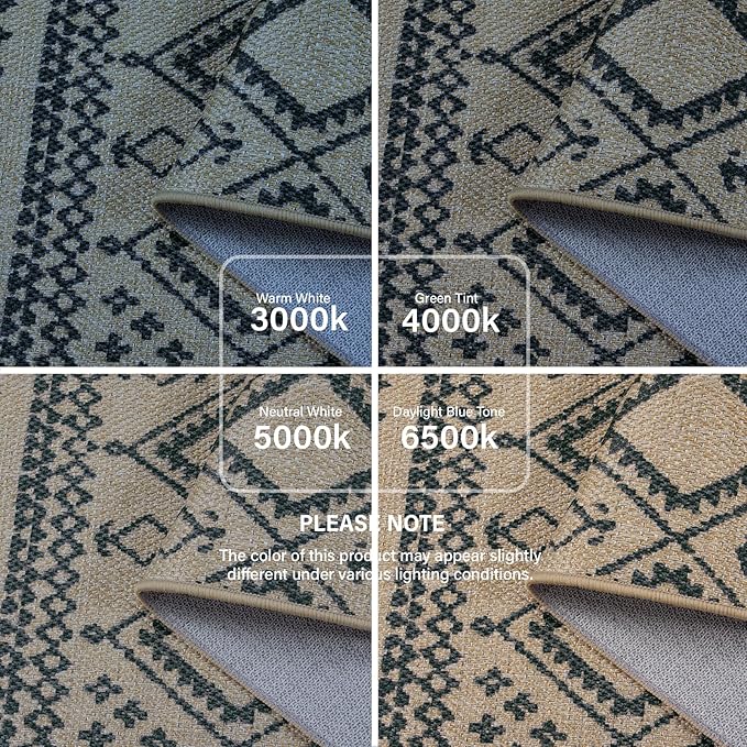 Lahome Easy Jute Boho Hallways Rug, 2x8 Runner Rug for Kitchen, Nature Non Slip Washable Indoor Outdoor Carpet, Low Pile Front Door Carpet for Entry Laundry Room Foyer Decor