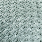 Set of 4 Aqua Decorative Throw Pillow Covers 12x20 Inch Corduroy Pillow Covers for Bed Couch Sofa Living Room Soft Cushion Cases