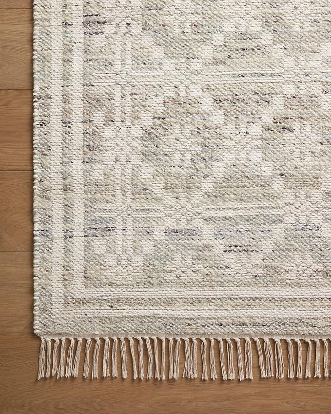 Loloi Angela Rose Rivers Collection RIV-02 Lagoon/Ivory 2'-6" x 7'-6" Reversible Runner Rug