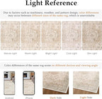 8x10 Washable Area Rug Beige Vintage Distressed Large Rug for Living Room Oriental Soft Thin Indoor Retro Carpet Non Slip Low Pile Floor Cover for Bedroom Dining Room Office Nursery