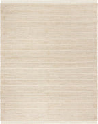 SAFAVIEH Area Rug 8x10 - Natural Fiber Collection - Large - Ivory & Ivory, Handmade Jute, Ideal for Living Room, Bedroom, Dining Space (NF550B)