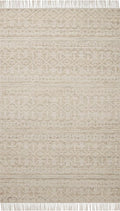 Loloi Angela Rose Rivers Collection RIV-03 Sand/Ivory 3'-6" x 5'-6" Reversible Accent Rug