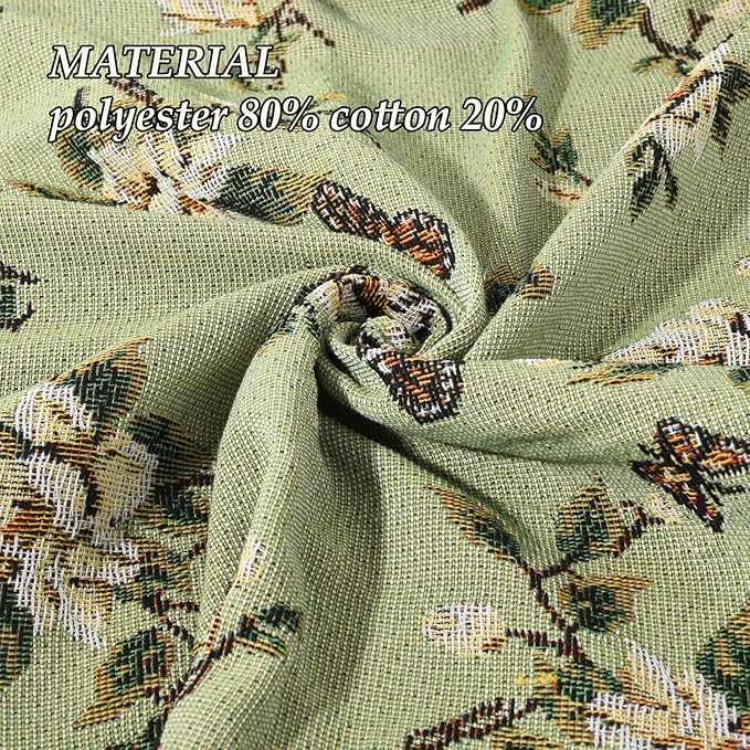 Snycler Flowers and Plants Throw Blanket for Bed 50 * 60inch Woven Blanket Cotton Polyester Farmhouse Decor for Indoor Outdoor Sofa Bedroom Garden，All Season （Butterflies）