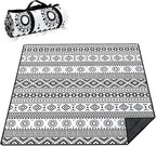 Extra Large Picnic Blankets Waterproof Foldable (80 "x 80") Beach Blanket Waterproof Sandproof,3-Layer Thicking Mat Outdoor Packable Camping Blanket(Bohemian)