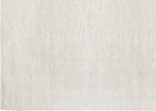 Handwoven Wool Cotton Blend Area Rug 6x9', Textured Popcorn Braided Ivory Rug, Soft Thick Farmhouse Contemporary Living Room Carpet, Neutral Modern Decorative Floor Rug