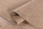 Washable Easy Jute Rug 6x9, Indoor Outdoor Rugs Natural Color Farmhouse Area Rugs for Living Room, Kitchen Rug High Traffic Area, Easy to Clean Solid Boho Woven Design Outside Carpet (6 X 9 Natural)