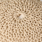 Christopher Knight Home Barwick Pouf, Ivory