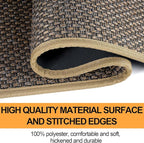 Kitchen Mat 1 PCS, Cushioned Non Slip Rugs for Kitchen Floor, Absorbent Runner Comfort Standing Mats Washable for Kitchen, Office, Home (Brown, 17.3"x47")