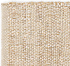 · REDEARTH · Jute Cotton Area Rug - 2'x3' Rectangular Rug, Sustainable Handwoven, Non-Shedding, Soft & Durable – Reversible, Neutral Tones for Home Décor in Living Room, Dining Room, Bedroom, Set of 2