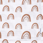 Gerber Baby Unisex 2-Pack Muslin Blanket, Boho Rainbow, One Size