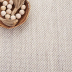 Safavieh Area Rug 6x8 - Natural Fiber Collection - Marble & Black, Sisal, Woven Design with Border (NF143A)