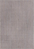 Unique Loom Braided Jute Collection Area Rug - Dhaka (10' x 14' 1" Rectangle, Gray)