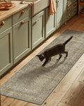 Washable Runners for Hallways Kitchen Rug: 2'6"x8' Runner Rugs Stain Resistant Non Slip Low Pile Soft Carpet Runners for Hallways Bedroom Kitchen Entryway Indoor Beside Bathroom Laundry Room