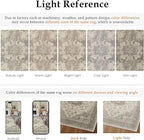 6x9 Washable Area Rug Beige Grey Vintage Distressed Large Rug for Living Room Oriental Soft Thin Indoor Retro Gray Carpet Non Slip Low Pile Floor Cover for Bedroom Dining Room Office Nursery