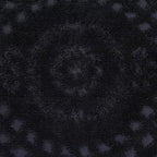 Better Trends Rio Collection is Super Soft and Light Weight in Floral Design 100% Cotton Tufted Unique Luxurious Machine Washable Tumble Dry, King Sham, Black