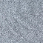 L. R. Resources, Inc. LR Home Handmade Contemporary Solid Boucle Square Indoor Medium Pouf Ottoman, Blue | Foot Rest for Bedroom, Living Room & Dorm Decor | 18 x 18 x 18 Filled Pouf for Seating