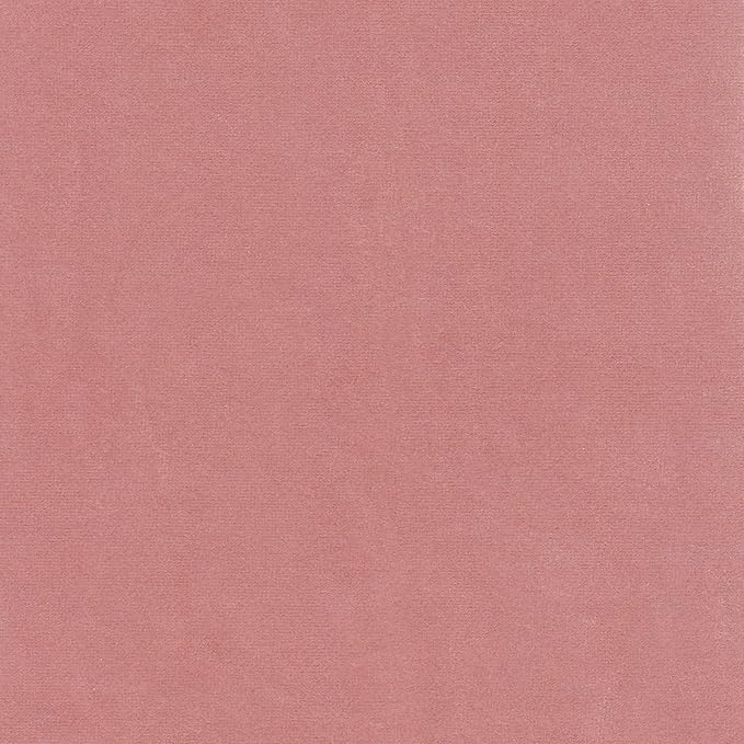 Spatial Order Storage Round Ottoman with Removable Lid (with Hidden Storage) | Spatial Order Home Décor | Upholstered Round Velvet Ottoman – Blush Pink Velvet