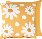 Primitives by Kathy Tufted Daisy Pillow