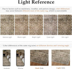 HUGEAR Area Rug 8x10 Vintage Brown Machine Washable Living Room Rugs Distressed Retro Floral Mid Pile Carpet Soft Thicker Carpet Bedroom Office Dining Room Laundry Room Non Slip Soft