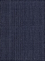 Unique Loom Braided Jute Collection Classic Quality Made Natural Hand Woven Area Rug (12' 2 x 16' 0 Rectangular, Navy Blue)