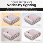 Gold Case Throw Blanket for Bed - 100% Recycled Turkish Cotton Blanket - Vintage Lightweight Soft Throw Blankets for Bed & Living Room - Twin Size Cozy Blankets - 71x90 - Beige