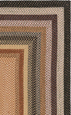 SAFAVIEH Washable Rug Outdoor Braided Collection - 2'3" x 8' Runner, Multi, Handmade & Reversible, Non-Shedding & Easy to Clean, Ideal for Patio, Backyard, Mudroom (BRD308A)